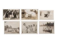 [NATIVE AMERICANS] Photographic and RPPC archive documenting the Tomah Indian Industrial School, WI.