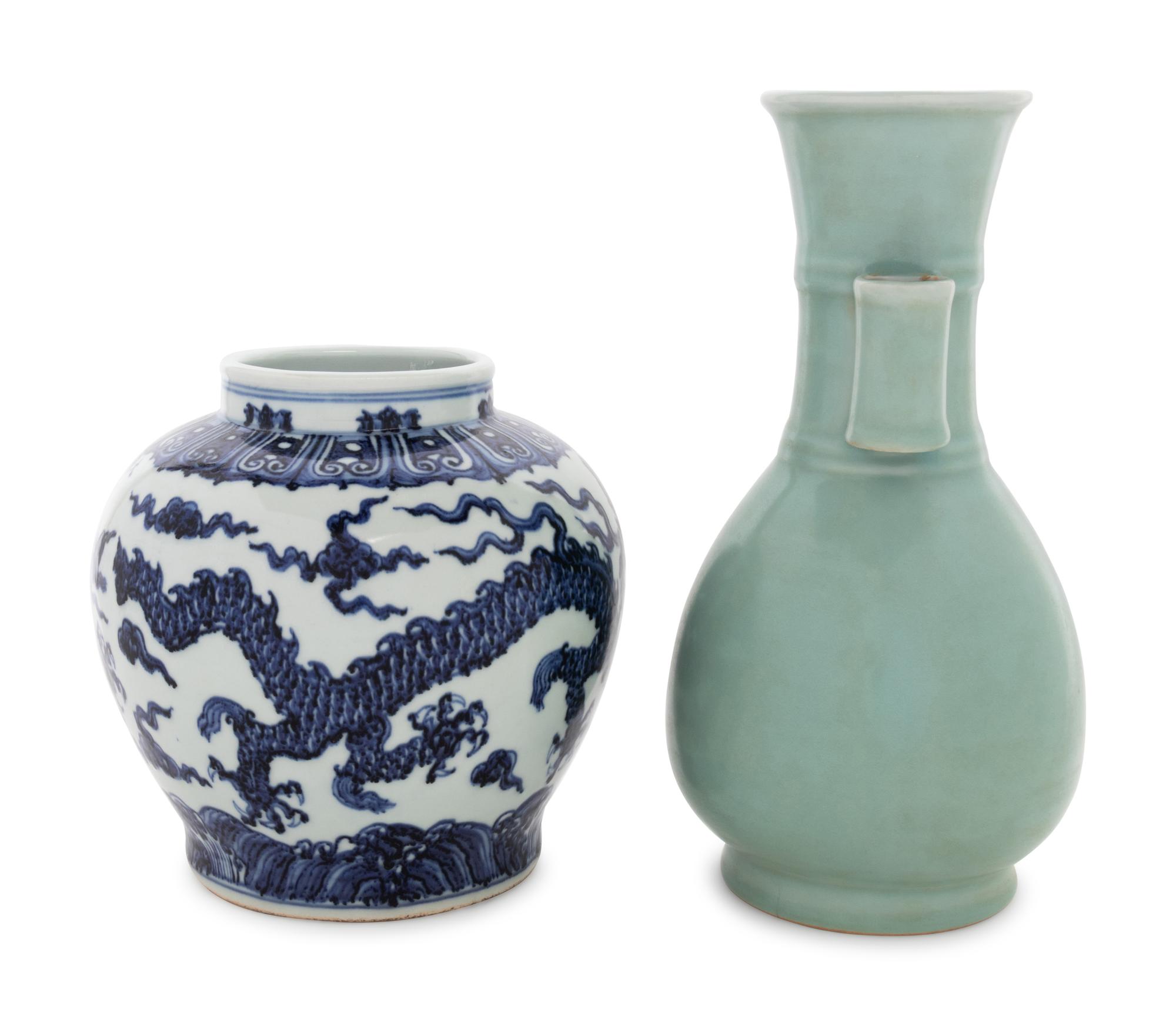 Two Chinese Porcelain Vessels