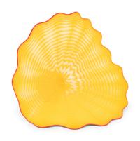 Yellow Persian Seaform with Red Lip Wrap, 1996 Portland Press Editions, USA
