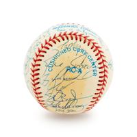 A Group of 19 Los Angeles Angels Signed Baseballs,