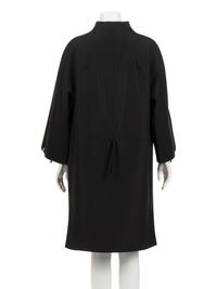 Ralph Rucci Silk Taffeta Jacket with Topstitching Detail