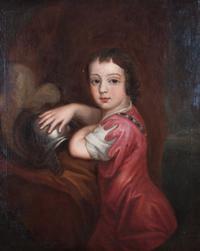 Artist Unknown, (19th century), Portrait of a Boy with Helmet