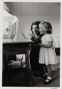 Jacqueline Kennedy and Daughter, Caroline, Hyannisport, Massachusetts, 1960; printed 1995