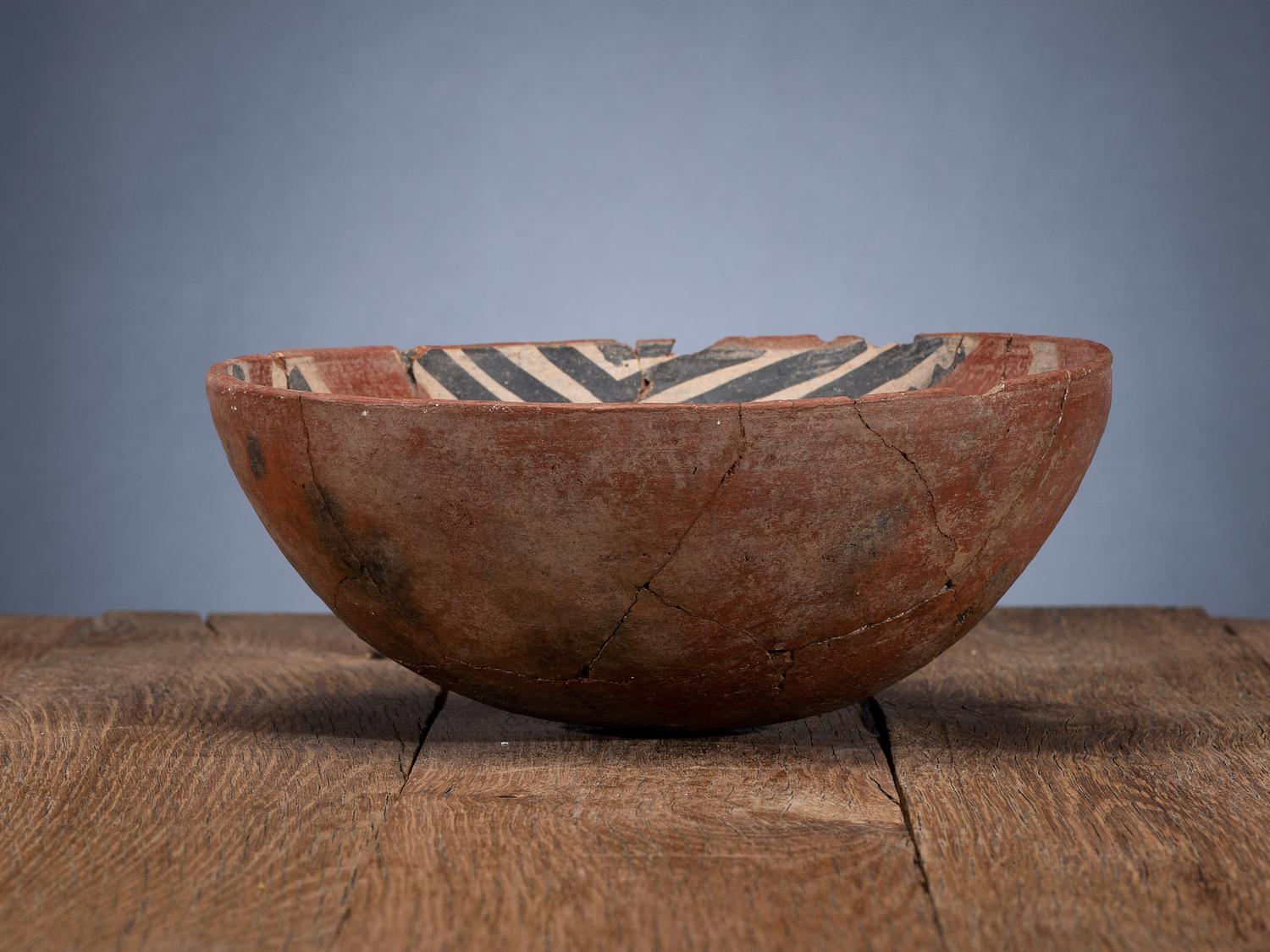 Salado Polychrome Pottery Bowl