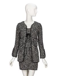 Chanel, Bouclé Knit Dress & Cardigan Ensemble, F/W 1994