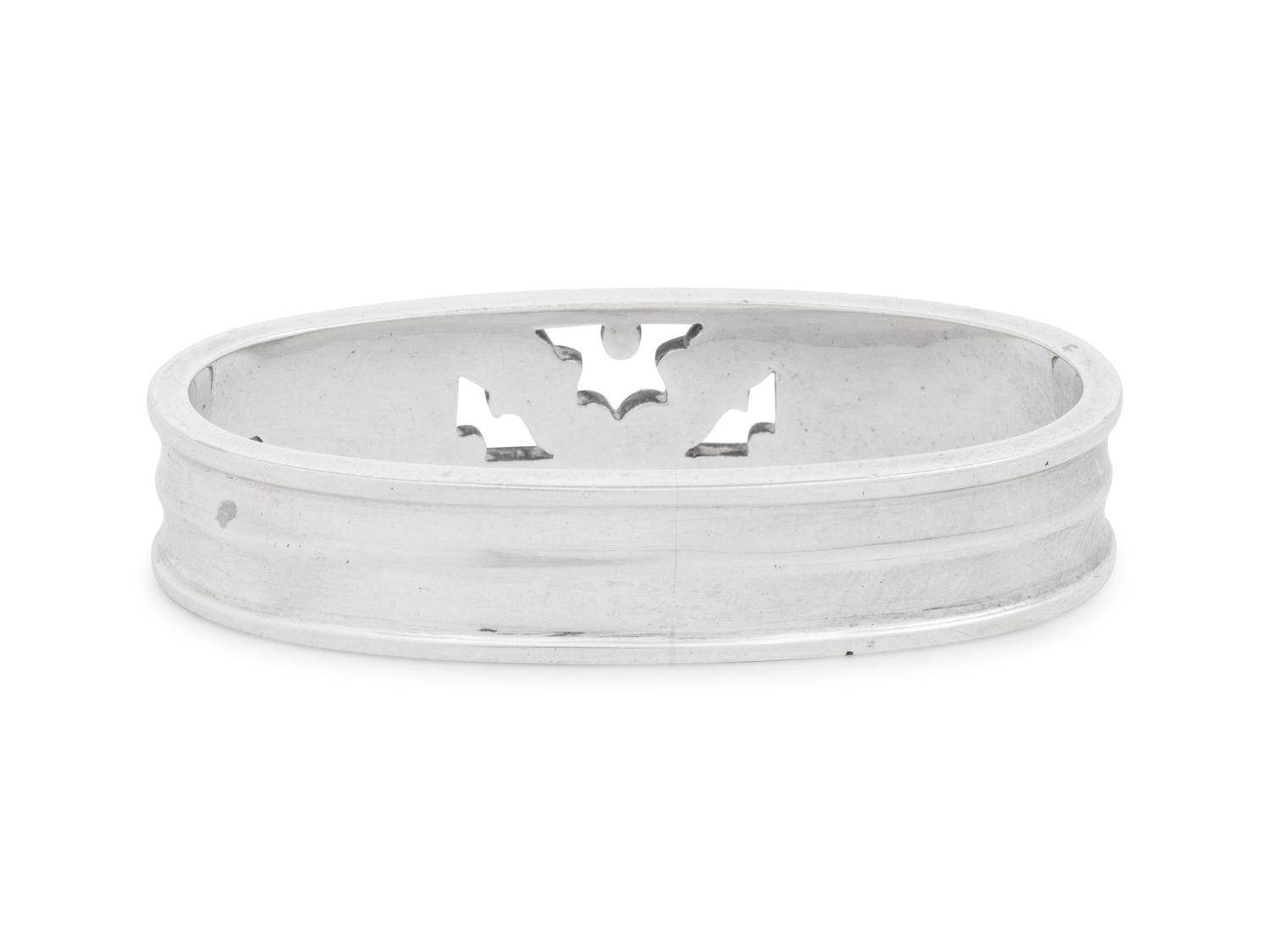 A Georg Jensen Silver Napkin Ring
