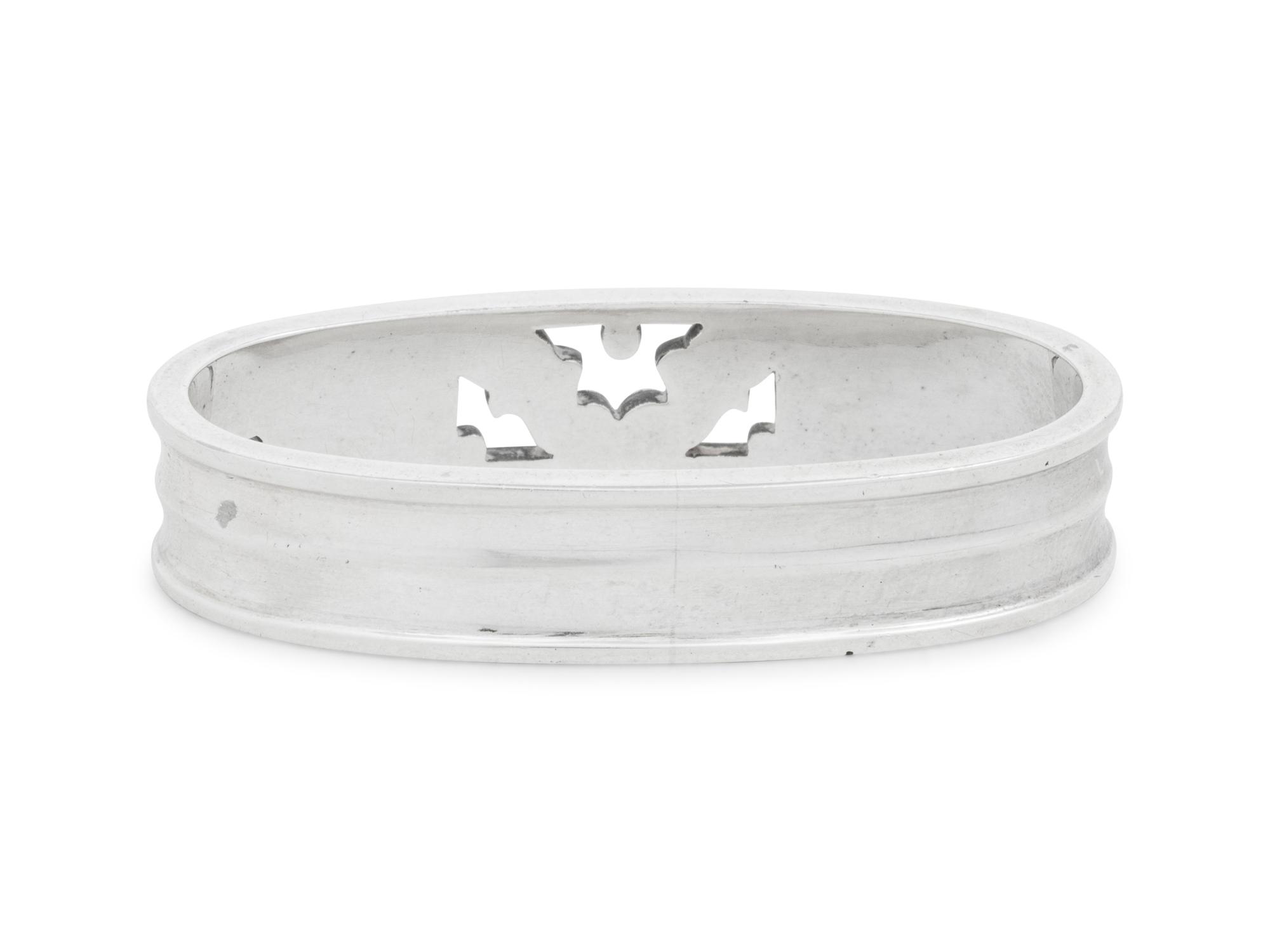 A Georg Jensen Silver Napkin Ring