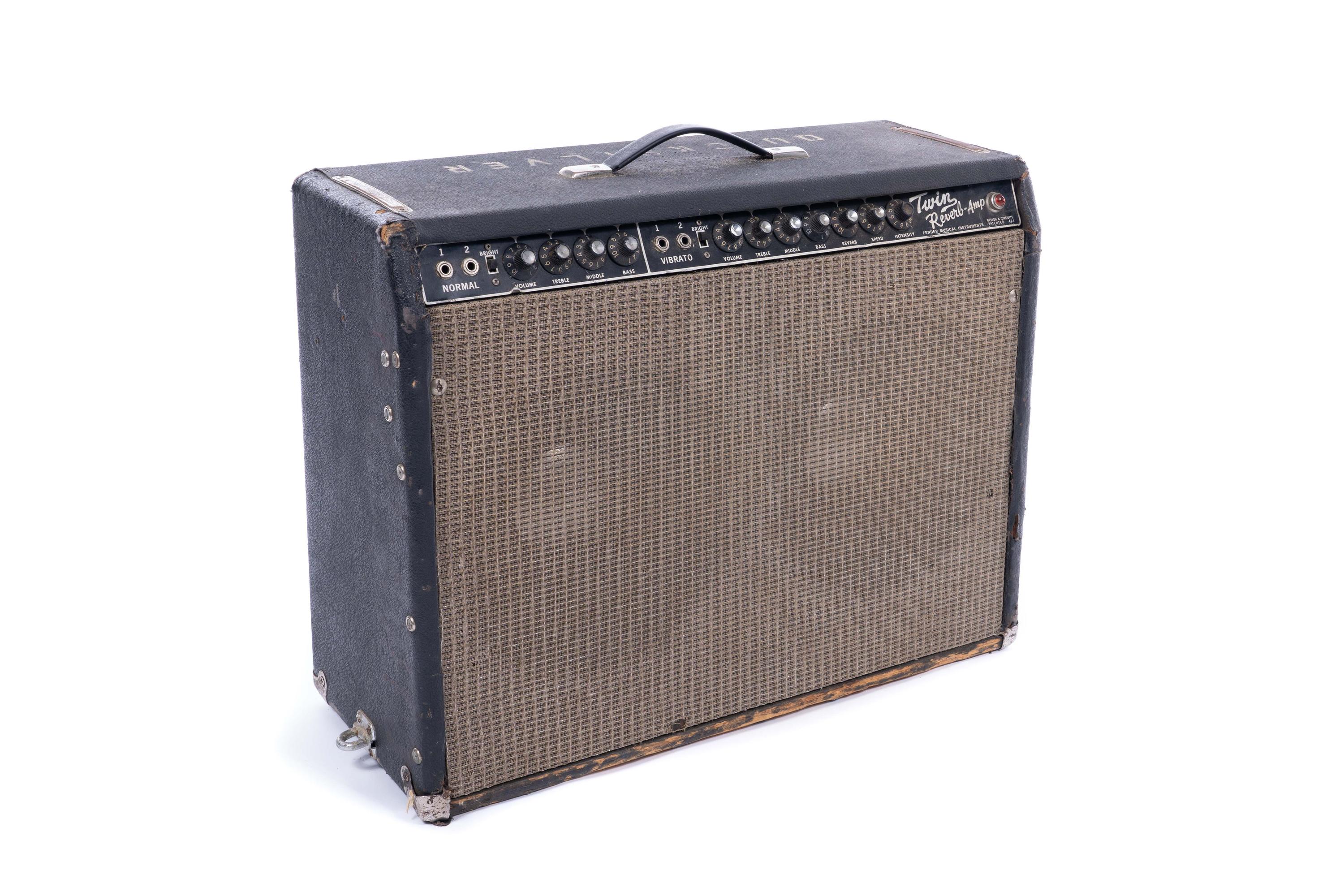 sale-Jerry Garcia & John Cipollina Owned 1967 Fender Twin Reverb