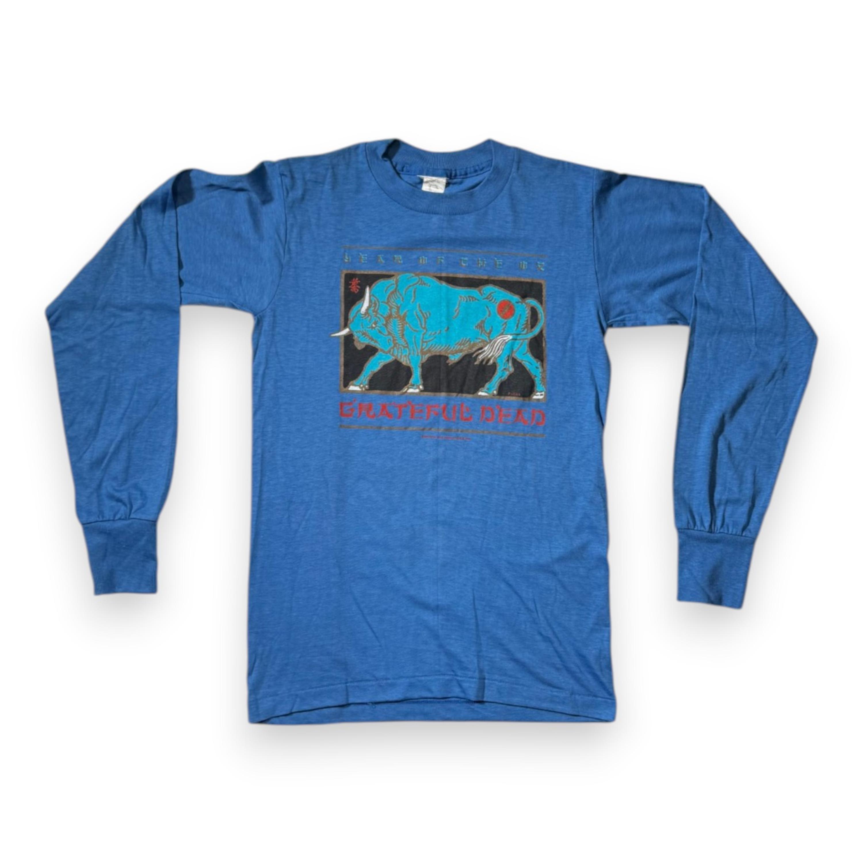 sale-1985 Grateful Dead Chinese New Year Run T-Shirt — Year of the Ox, Size M