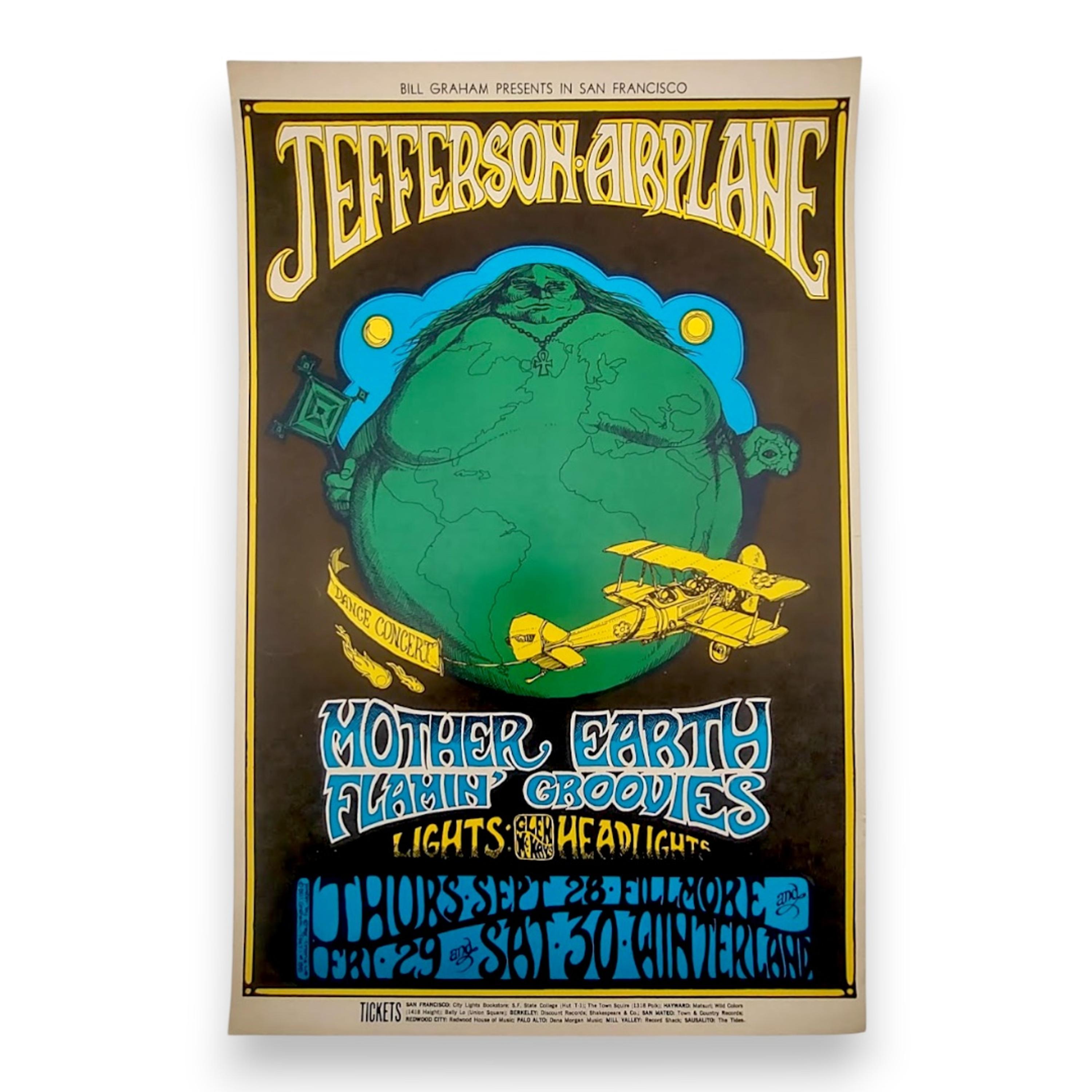 sale-BG-85 Jefferson Airplane | Greg Irons | September 28-30, 1967 | First Edition
