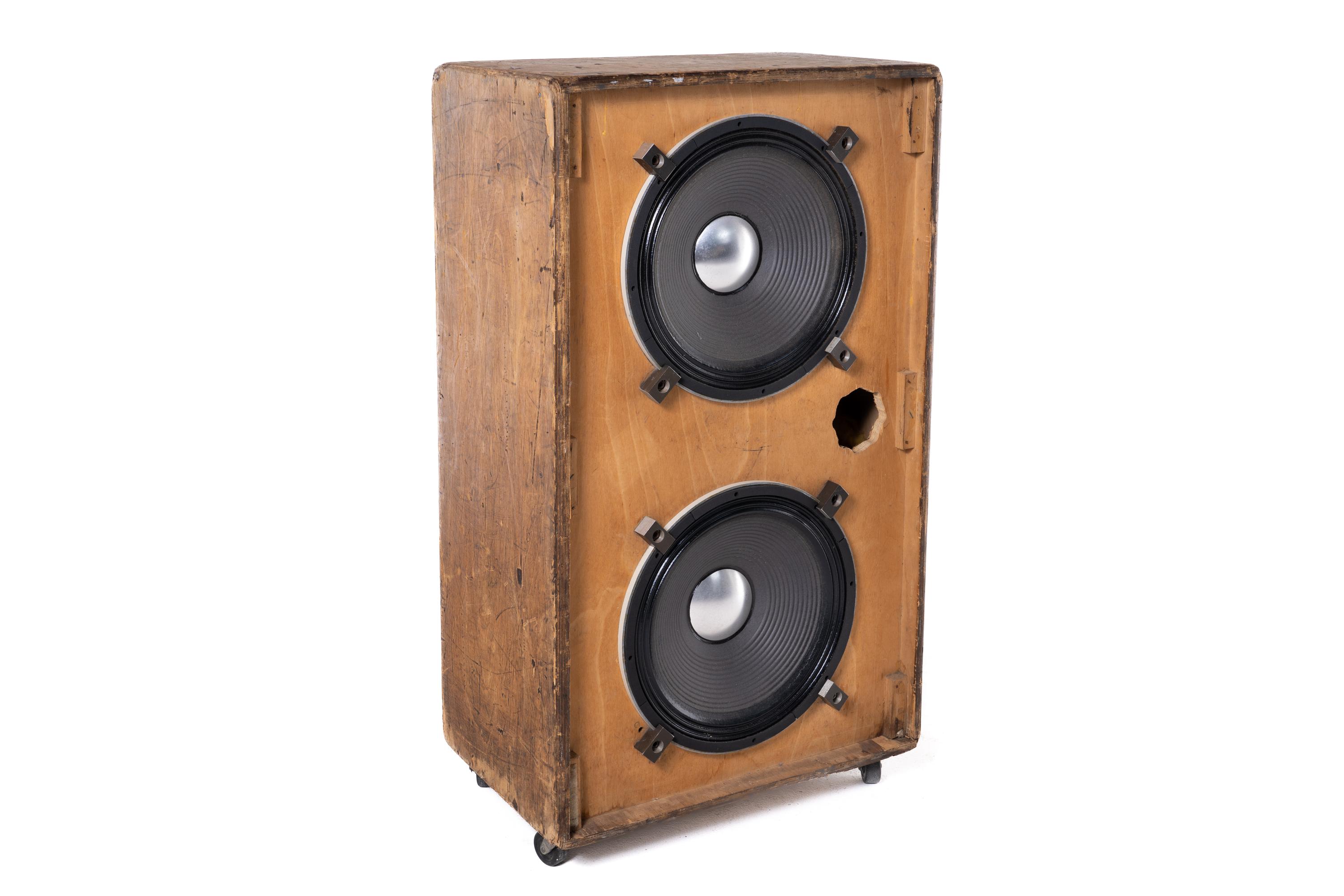 sale-Hard Truckers / Alembic Late-1960s Dual 15-Inch Ported Bass Cabinet (Grateful Dead Related)