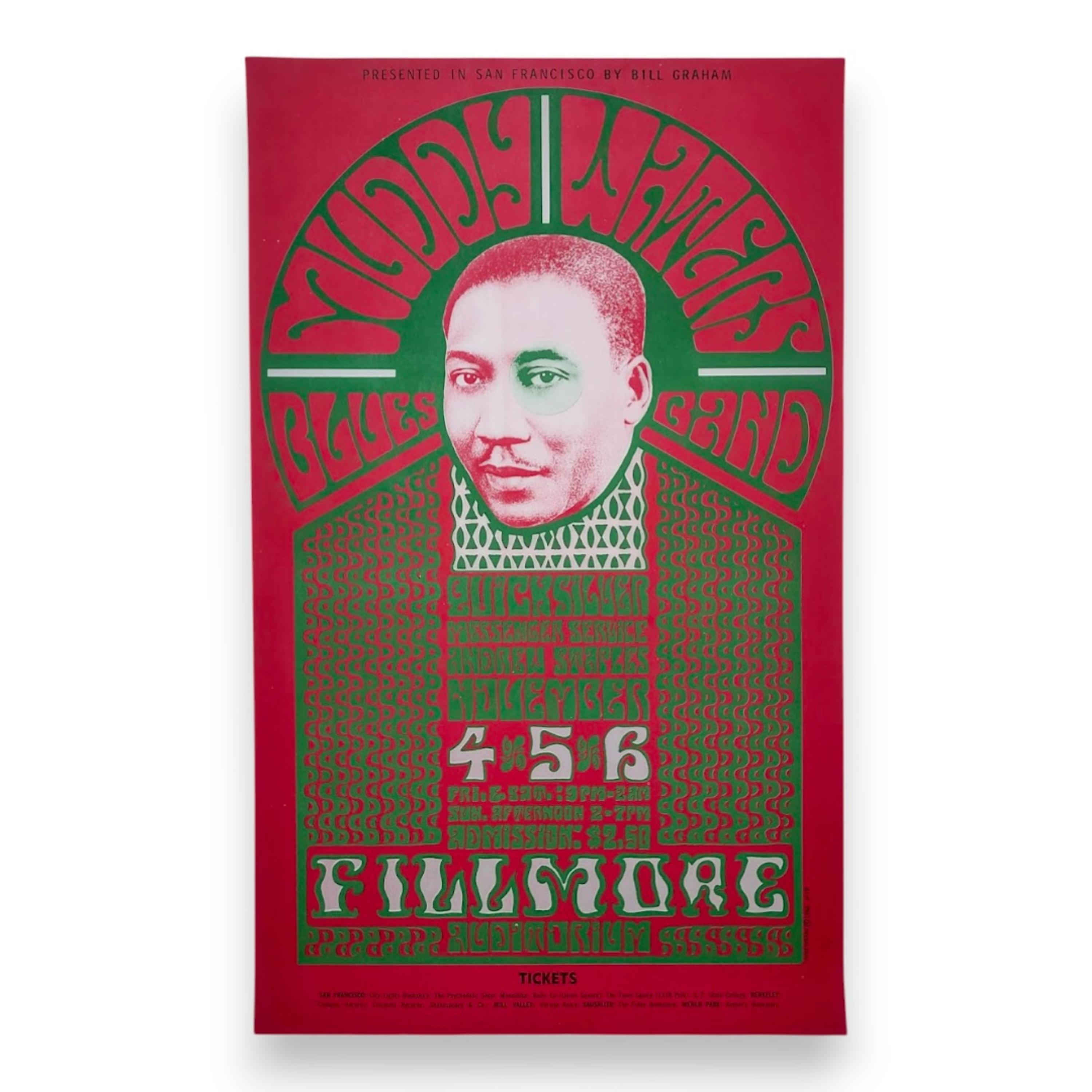 sale-BG-35 Muddy Waters | Wes Wilson | November 4-6, 1966 | First Edition