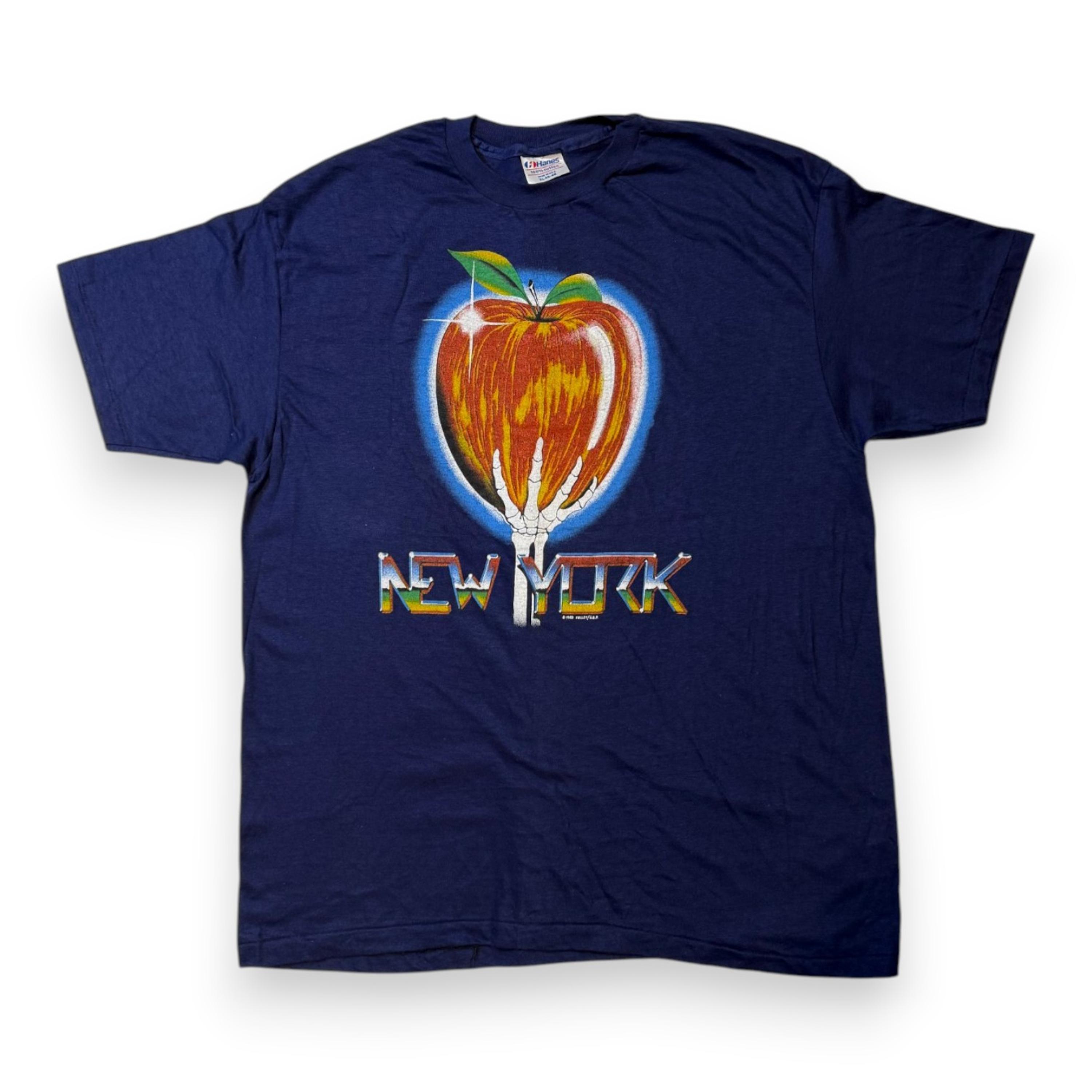sale-1983 Grateful Dead New York T-Shirt — Alton Kelley Big Apple, Size XL