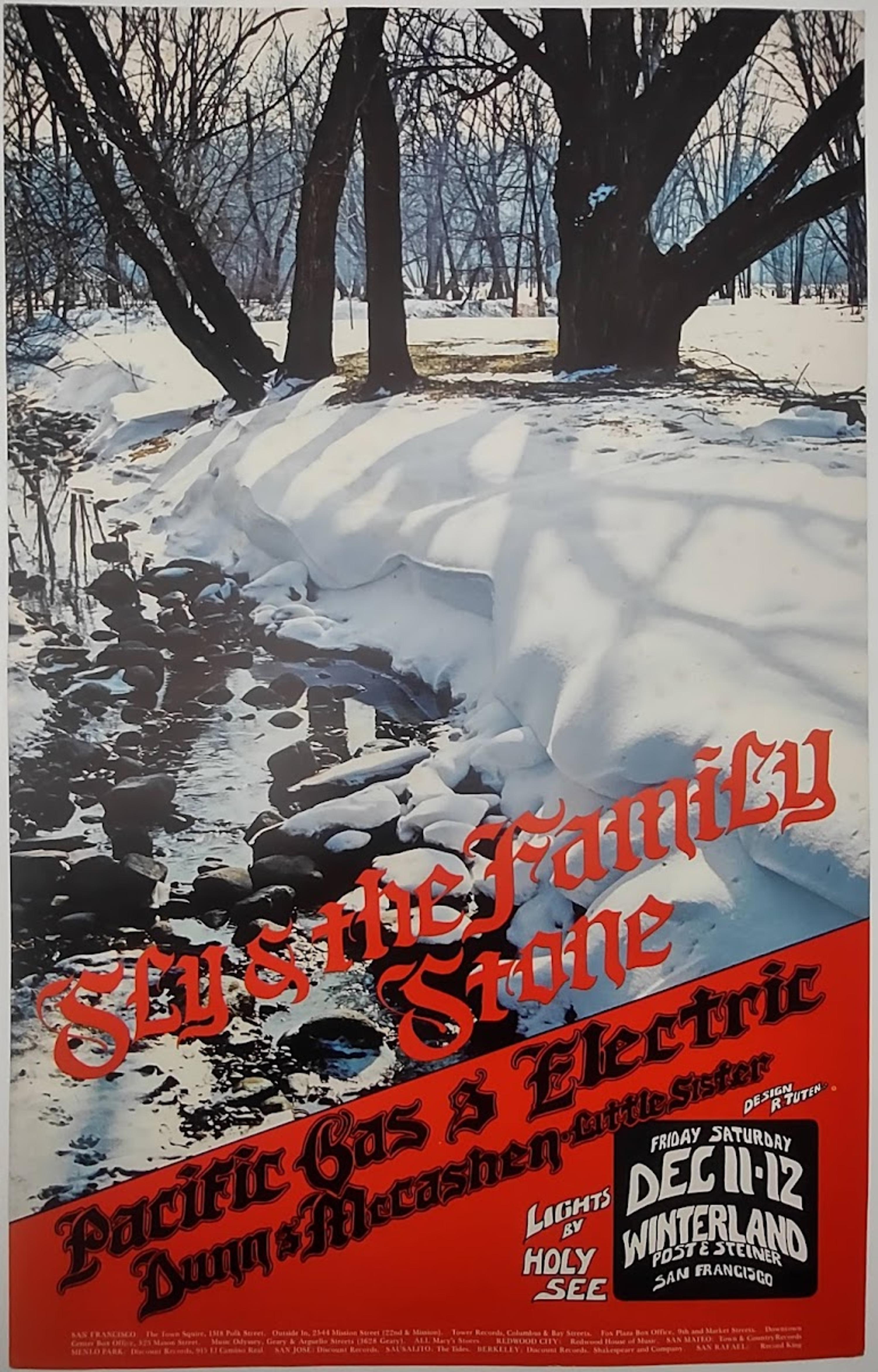 sale-WIN 710211 | Sly & The Family Stone | Winterland December 11–12, 1970 | Randy Tuten | First Edition