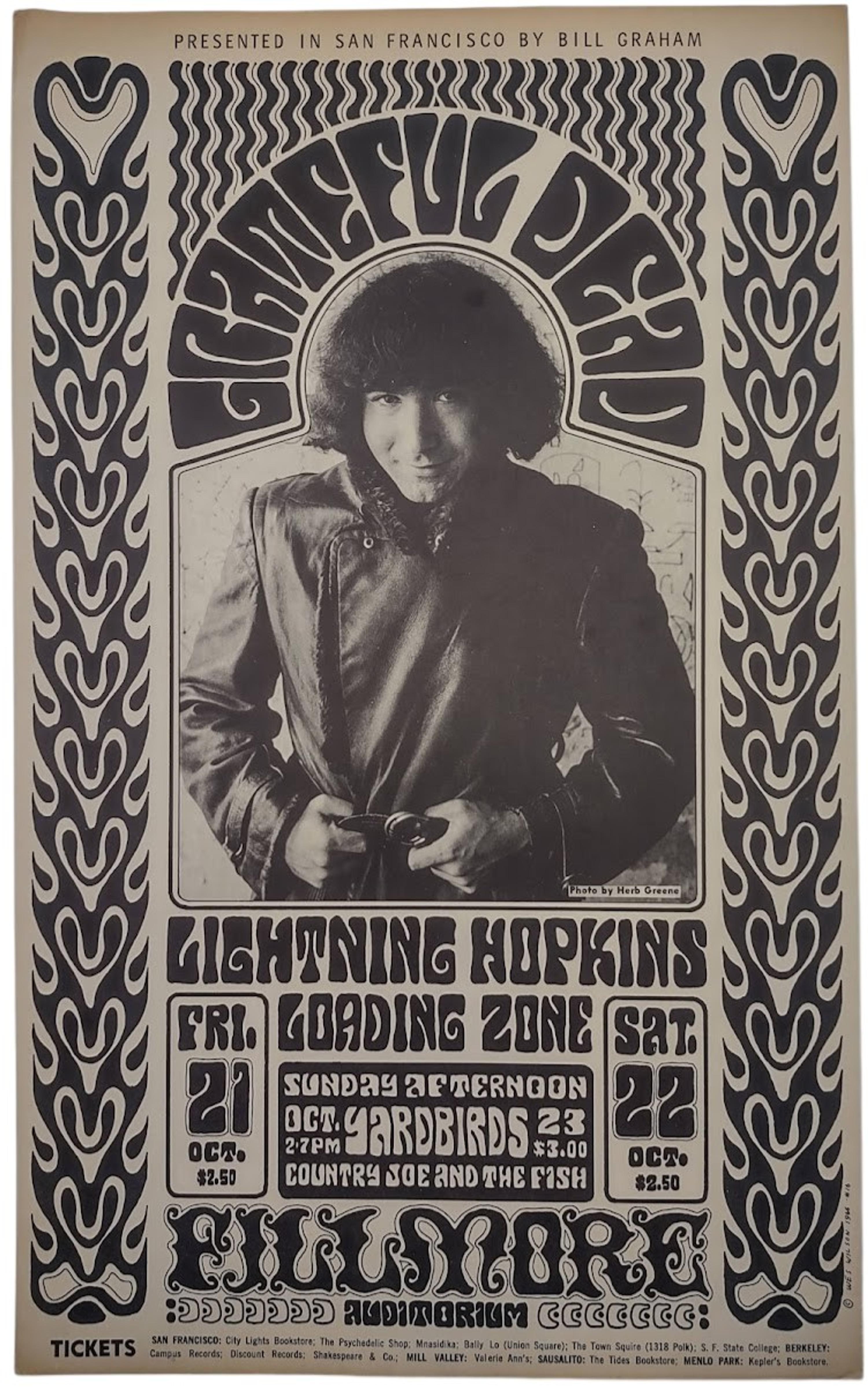 sale-BG 32 | The Grateful Dead | The Fillmore October 21–22, 1966 | Wes Wilson | Second Edition