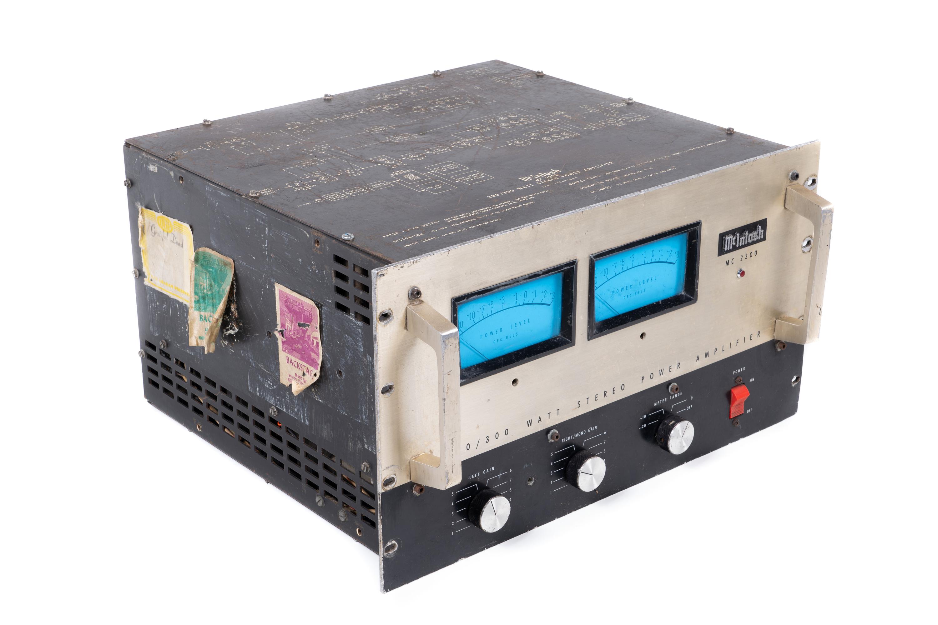 sale-Grateful Dead Jerry Garcia-Used Wall of Sound McIntosh MC 2300 Power Amplifier