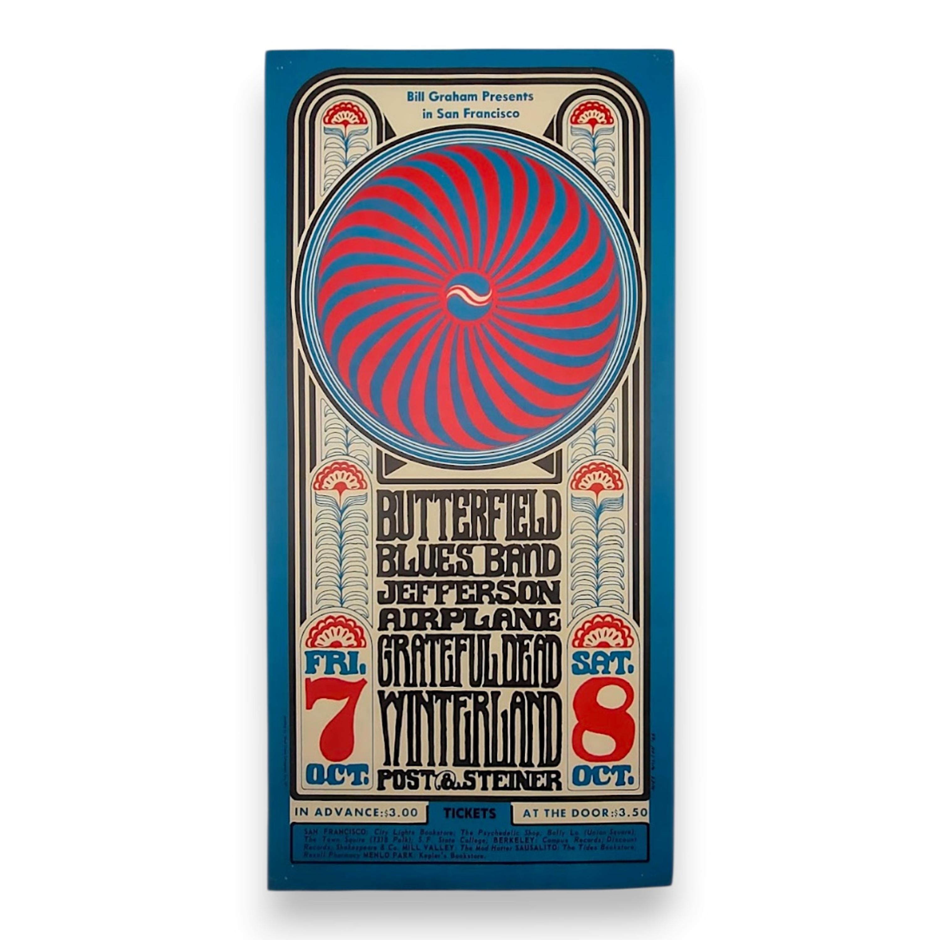 sale-BG-30 Grateful Dead, Winterland | Wes Wilson | October 7-8, 1966 | First Edition