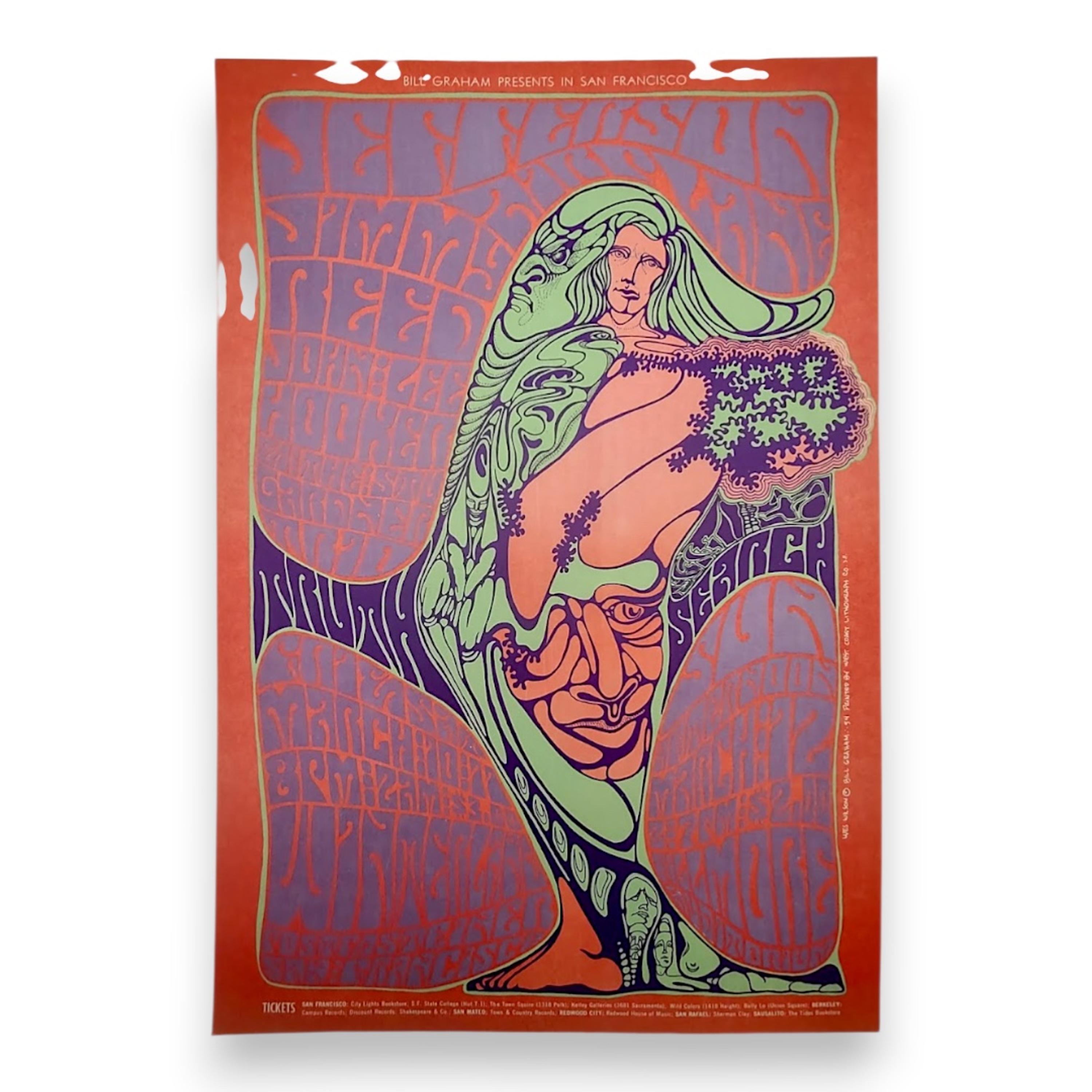 sale-BG-54 Jefferson Airplane | Wes Wilson | March 10-12, 1967 | First Edition