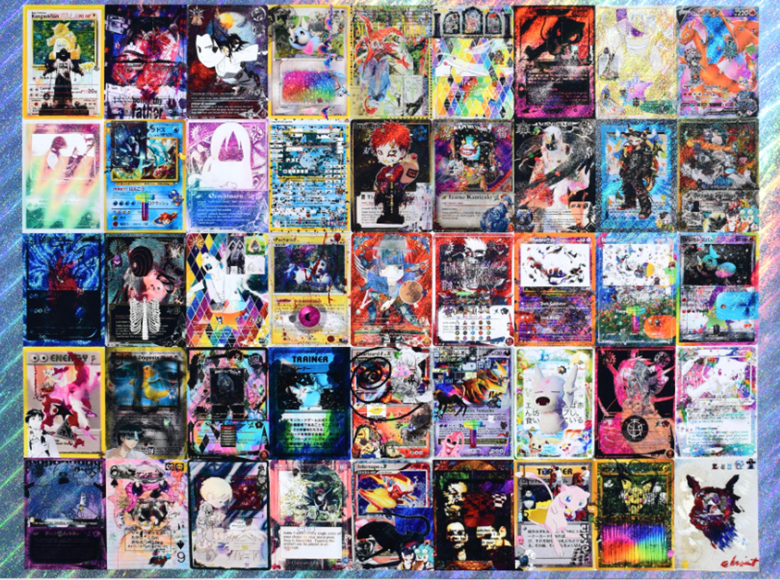 sale-Evil Biscuit – Card NFT 2 uncut sheet
