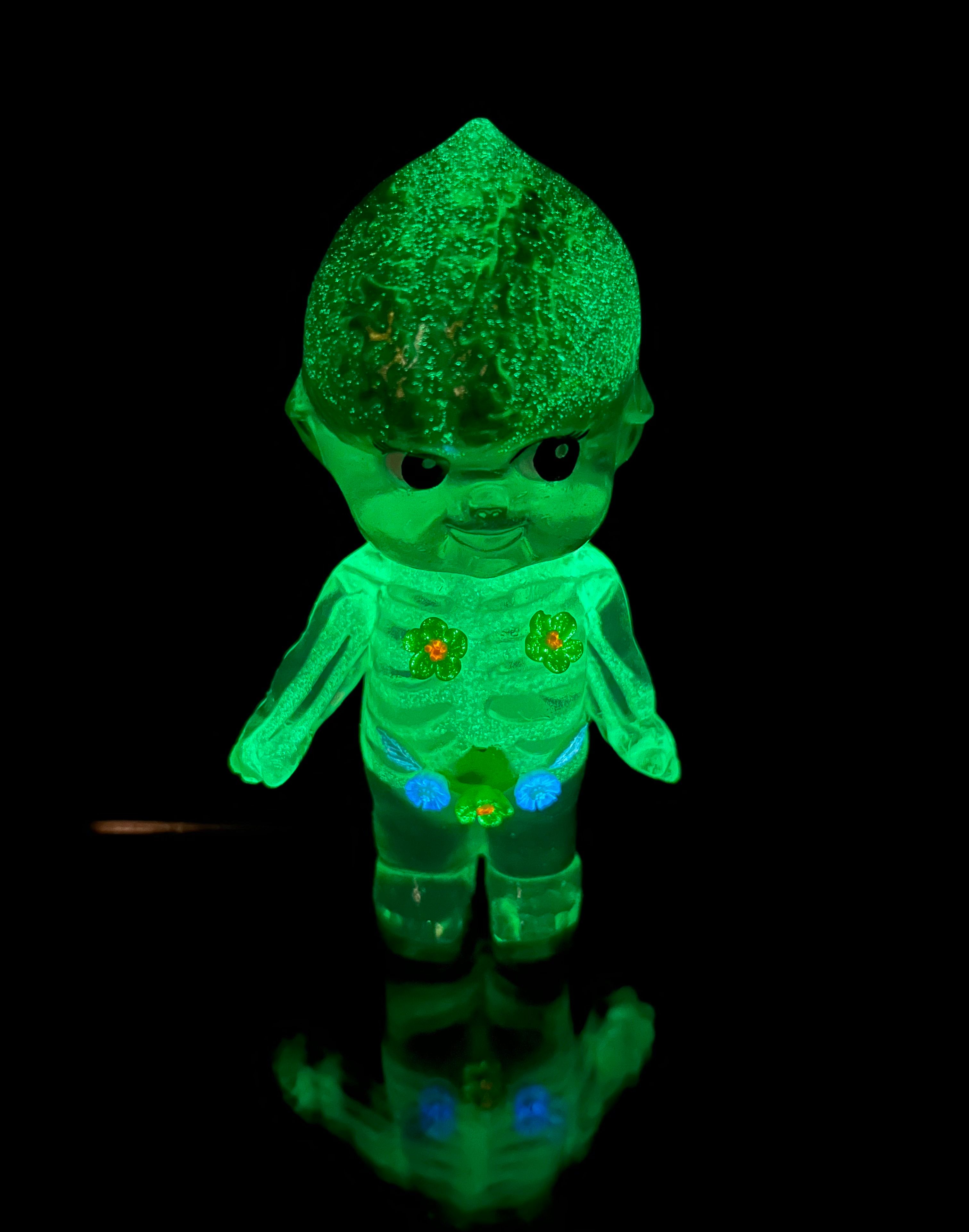 Glow in the Dark Anatomy Kewpie by Kilo Flow