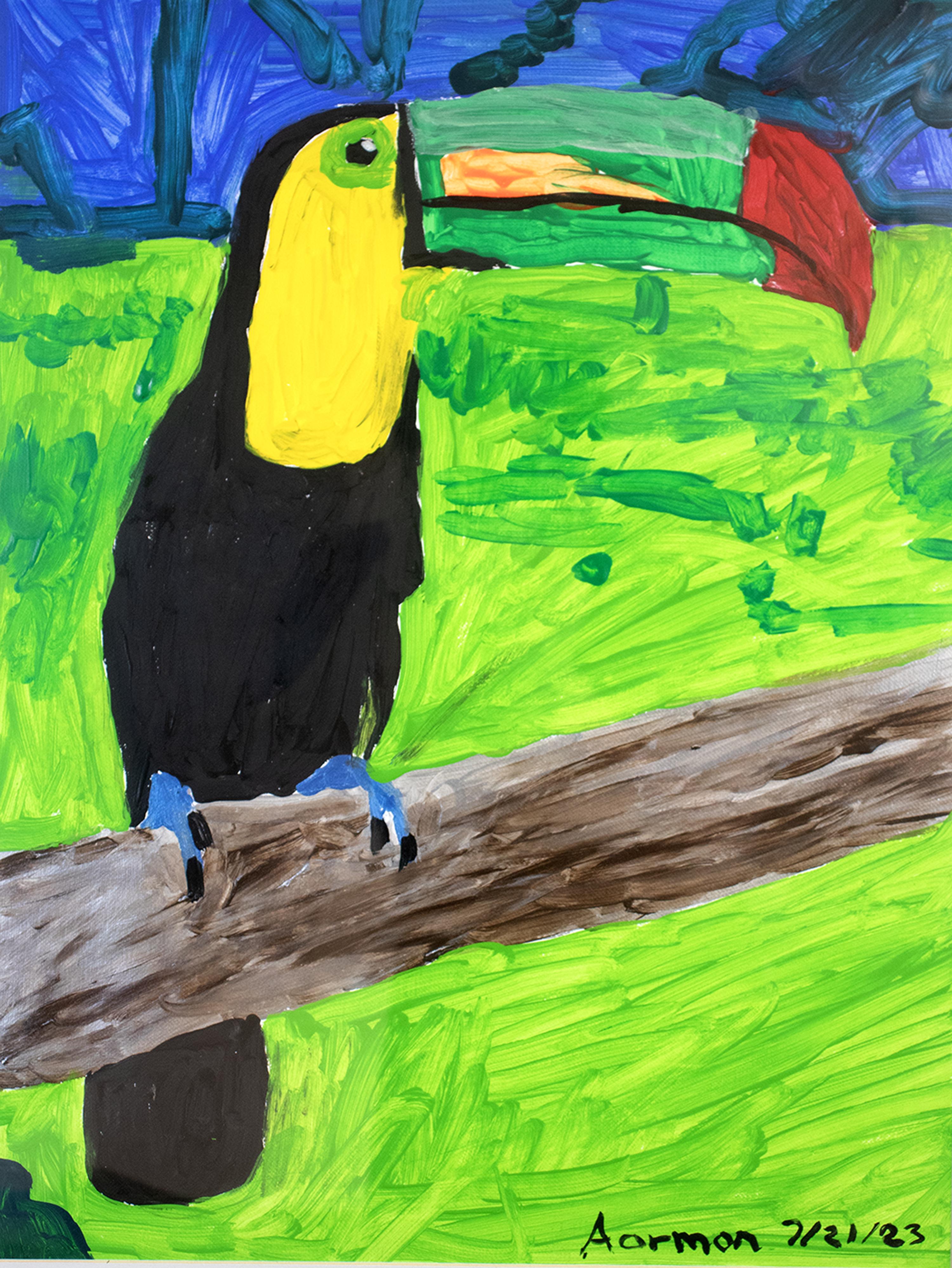 sale-Aarmon Douville Montoya, Toucan, 2023